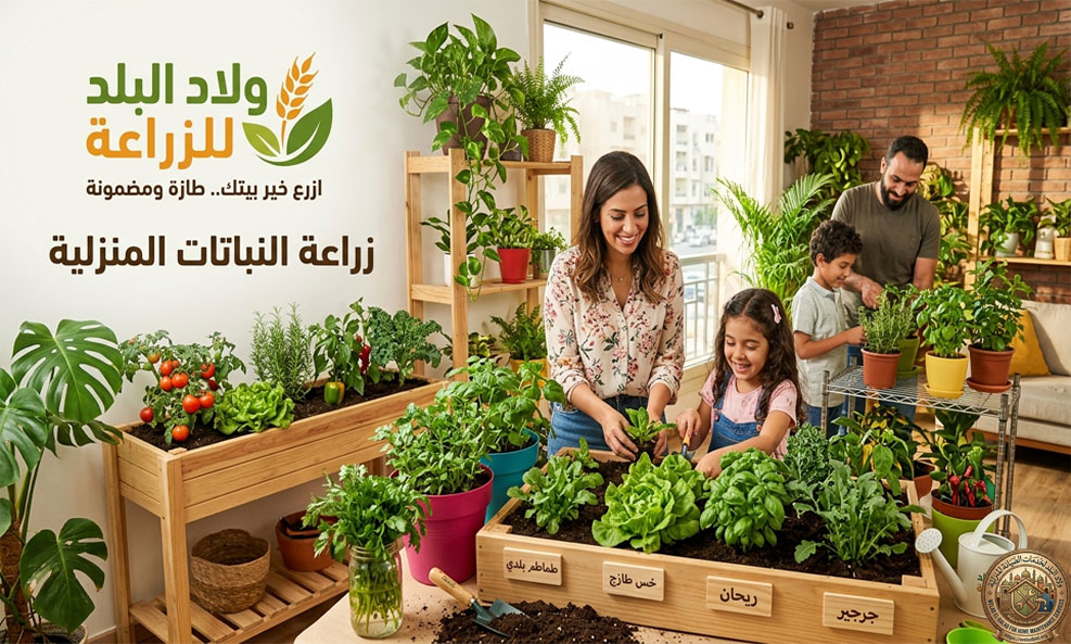 ولاد البلد لزراعة خضروات بالمنزل