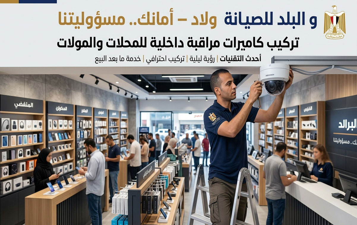 فني تركيب كاميرات المراقبة